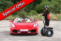 Single Supercar Driving Experience 6 Miles and Off Road Segway 30 Mins Segway and Car Experience