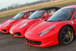Ultimate Ferrari Driving Experience 3 Cars + High Speed Passenger Ride - Anytime