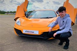 Junior Platinum Supercar Driving Experience 1 Car + High Speed Passenger Ride – Anytime Junior 1 Car Experience