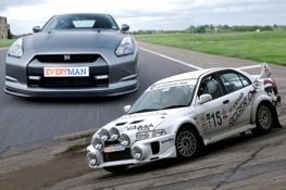 Junior Supercar and Rally Driving Experience Blast 2 Cars + High Speed Passenger Ride (Anytime)