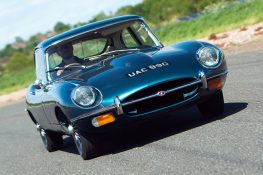 Jaguar E-Type Driving Experience + High Speed Passenger Ride – Anytime 1 Car Experience Weekday
