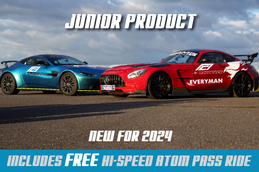 Junior Supercar Driving Experience 2 Cars + High Speed Passenger Ride
