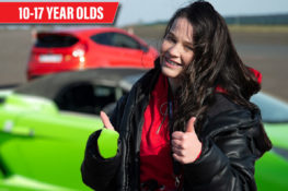 60 Minute Under 17’s Junior Driving Experience & Supercar Blast (Anytime) Under 17's