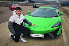 Junior Supercar Driving Experience Blast 3 Cars + High Speed Passenger Ride (Weekday) Junior 3 Car Experience