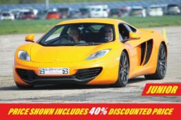 Junior Triple Supercar Experience LAST MINUTE