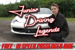 3 Car Premium Junior Driving Legends Blast (Weekday) Junior 3 Car Experience
