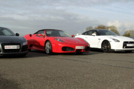 Supercar Driving Experience 3 Car Gold Blast (Weekday) (Prestwold) Supercar Driving Experience 3 Cars