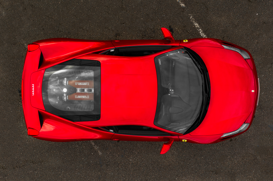 Ferrari 458 top