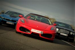 Supercar Driving Experience Blast 3 Cars + High-Speed Passenger Ride (Weekday)