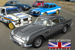 BOB4S-WD-SD Best Of British Driving Experience Blast 4 Cars (Weekday) 4 Car Experience Weekday