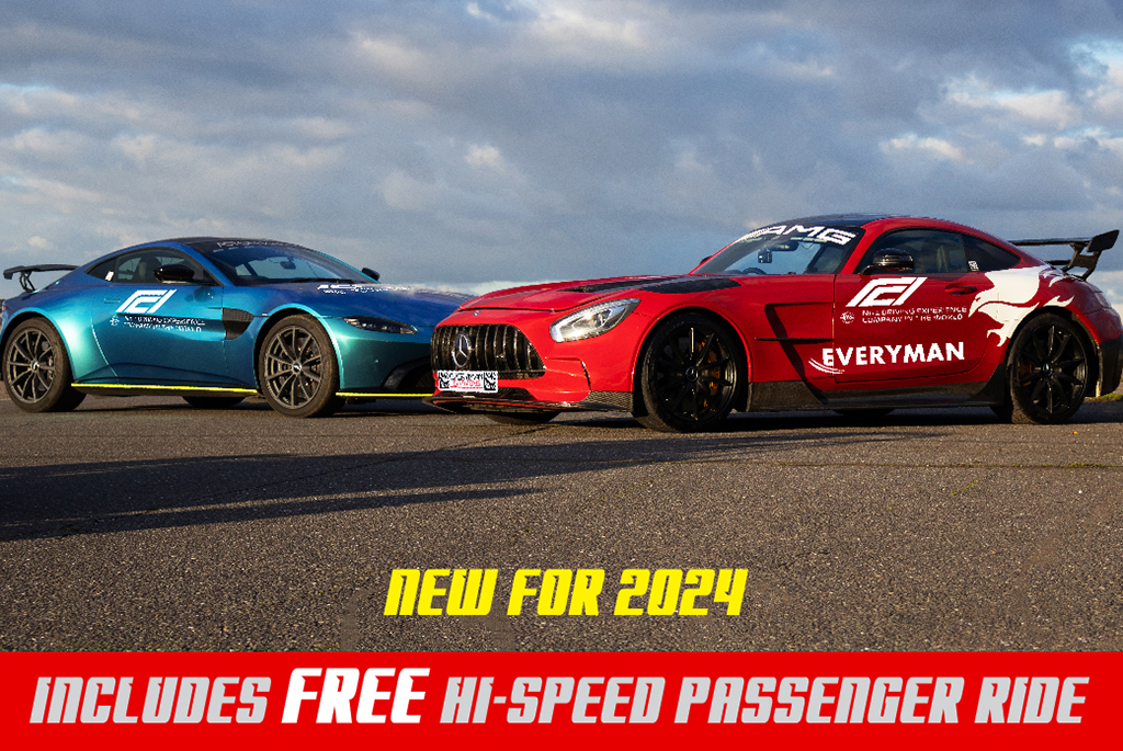 Safety Car Driving Experience Blast 2 Cars + Ariel Atom High Speed Passenger Ride (Weekday)