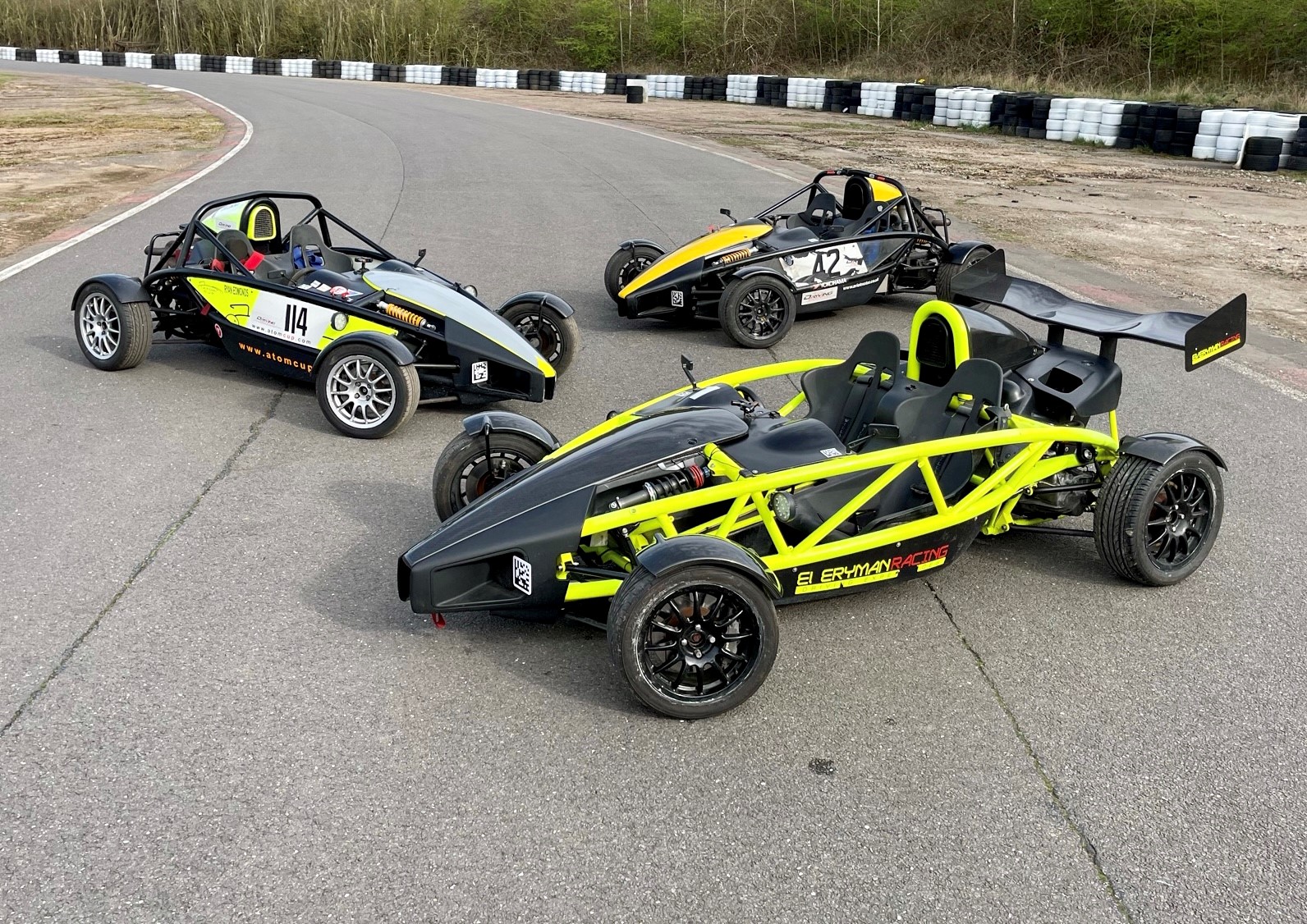 2ATO-WD-SD Ultimate Double Ariel Atom Driving Experience + Ariel Atom High Speed Passenger Ride – Weekday 2 Car Experience Weekday
