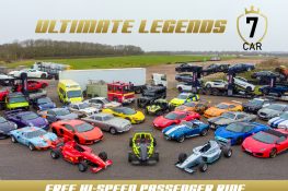 Seven Car Ultimate Legends Driving Experience Blast (Weekday)