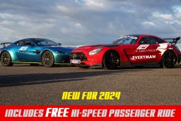 Safety Car Driving Experience Blast 2 Cars + Ariel Atom High Speed Passenger Ride (Weekday)