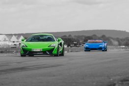 Dunsfold Test Track Exclusive: 2 Supercar Blast + Free High Speed Ride (Anytime)